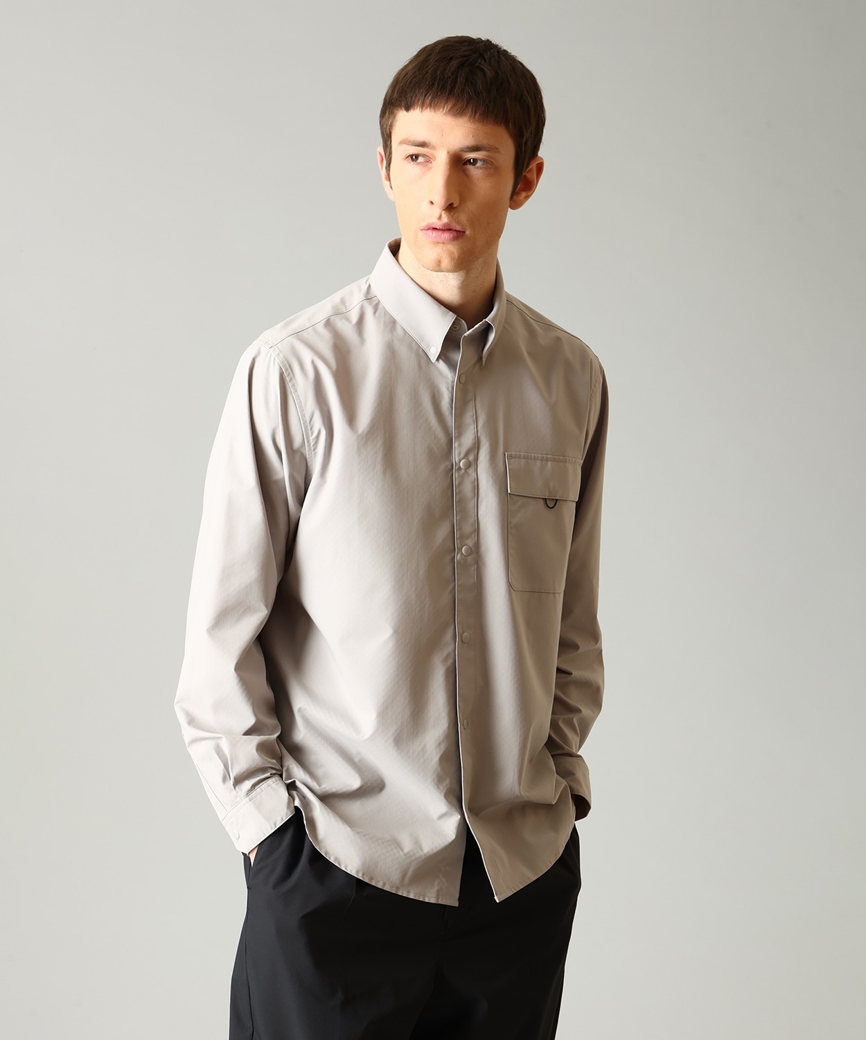 モデル　身長：186cm　着用サイズ：L