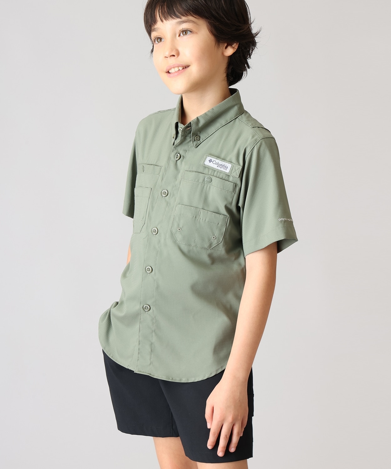 モデル　身長：135.5cm　着用サイズ：S