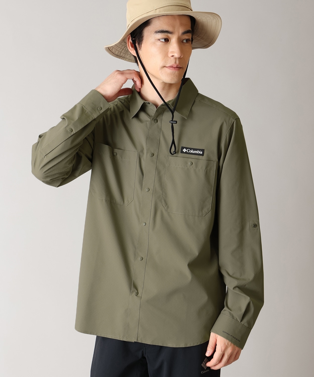 モデル　身長：181cm　着用サイズ：M