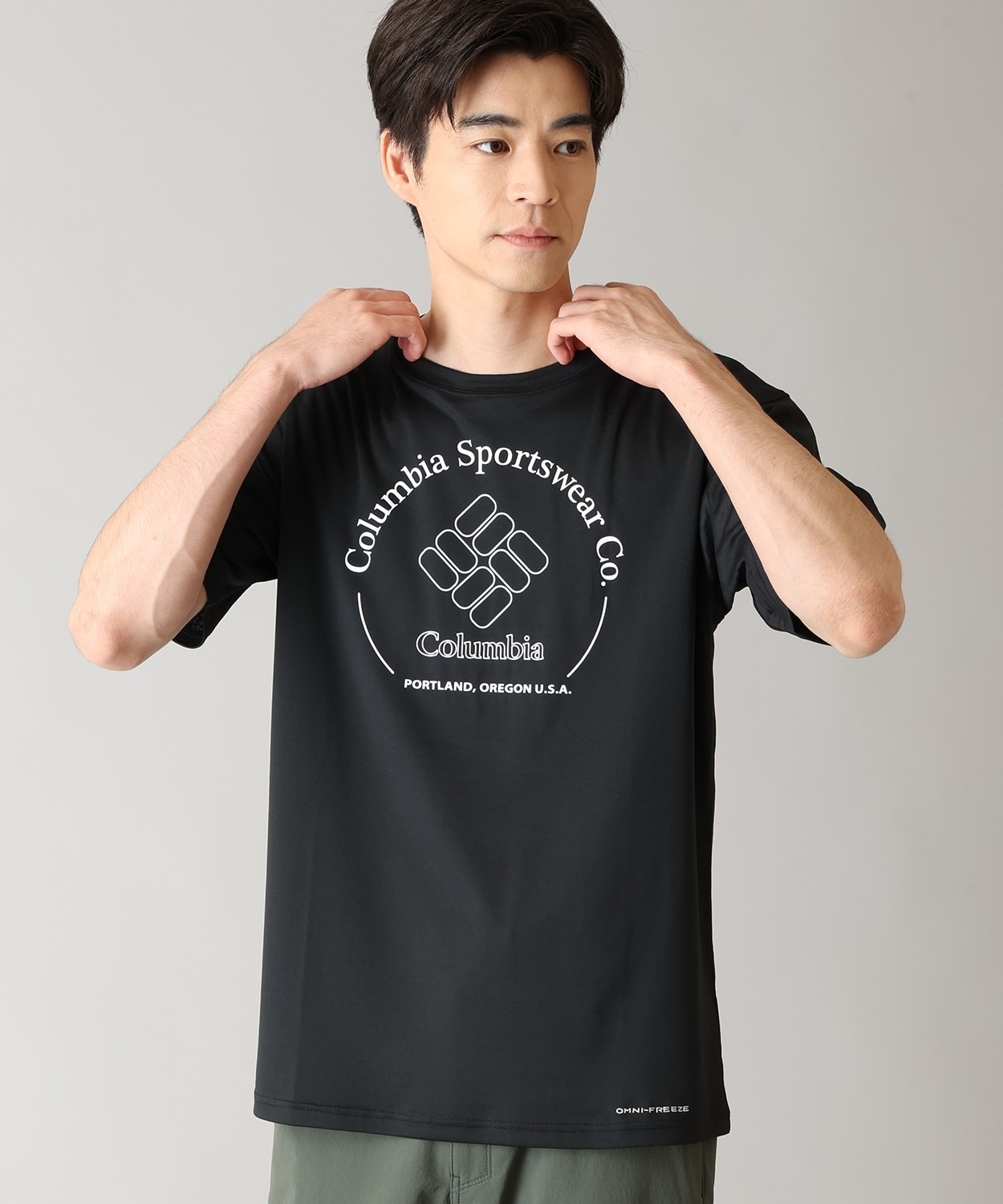 モデル　身長：181cm　着用サイズ：M