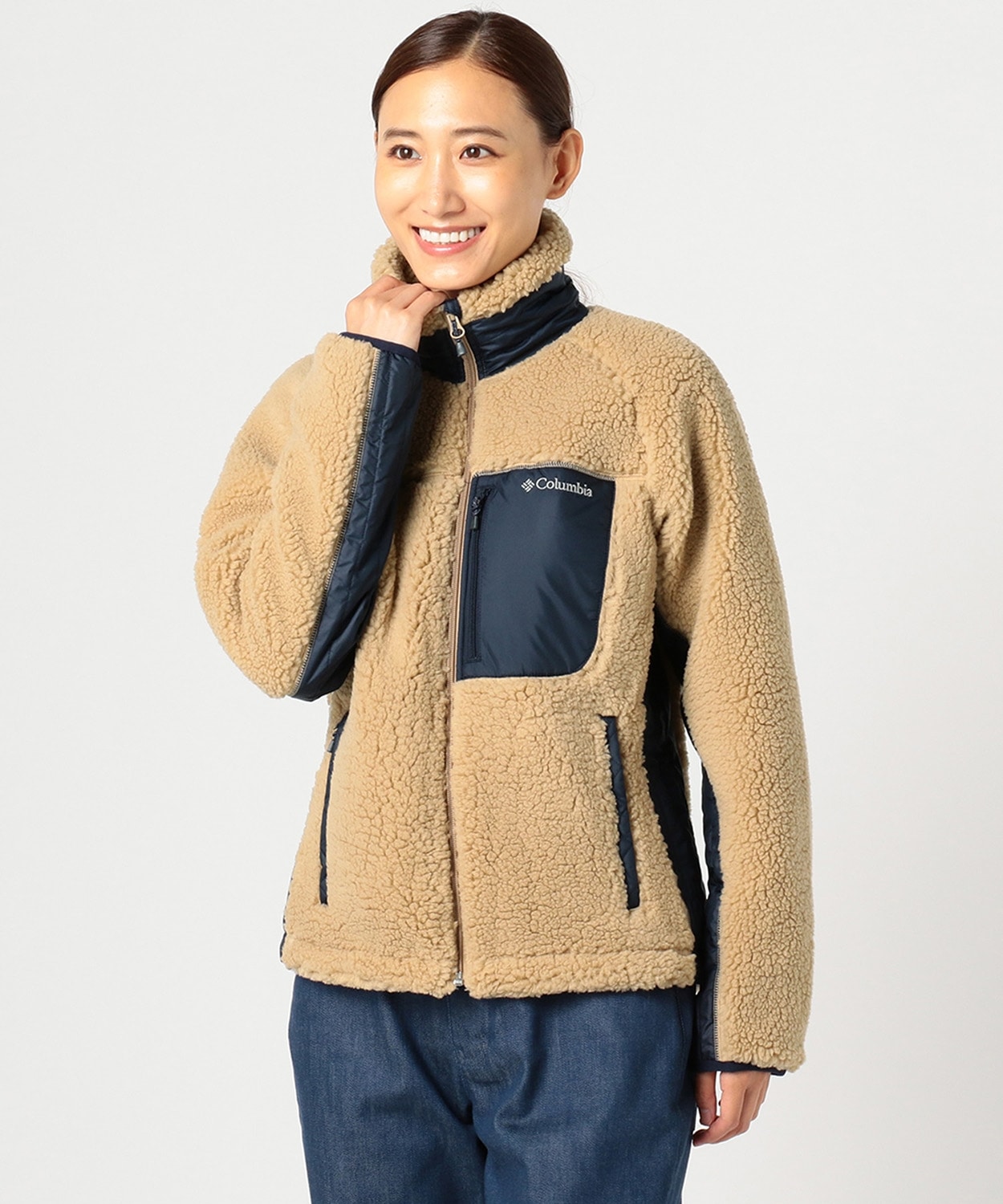 Columbia コロンビア　アーチャーリッジジャケット ボアフリース　L