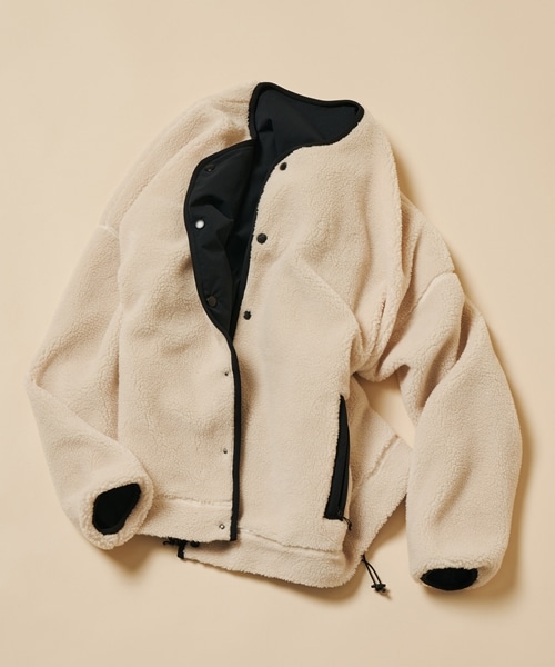 COLUMBIA BLACK LABEL】フロイドロックリバーシブルフリース