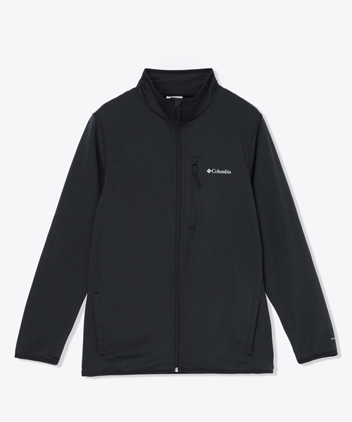 エッセンシャルハイクグリッドフリースフルジップ