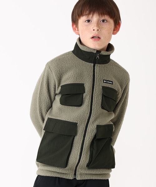 ジャスパーリッジペブルドフリースフルジップ