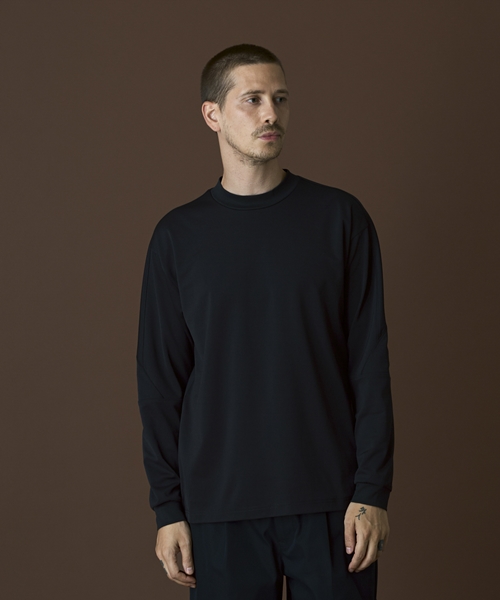 【COLUMBIA BLACK LABEL】ダブルクリープロングスリーブTシャツ