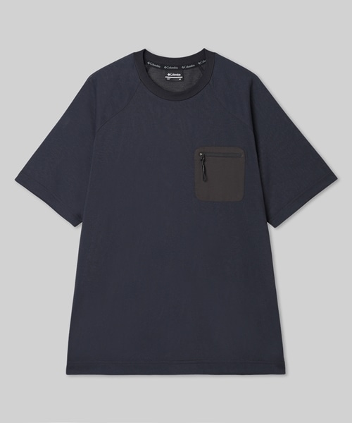 【COLUMBIA BLACK LABEL】シェブロンリザーブポケットショートスリーブTシャツ
