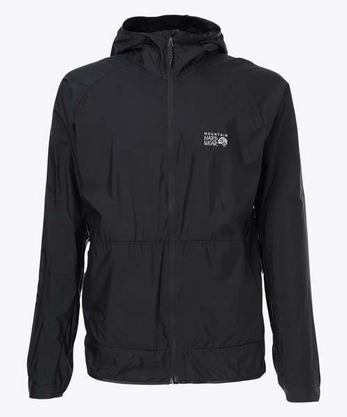 コアエアシェルフーデッドジャケット(S Dark Caspian)│マウンテン