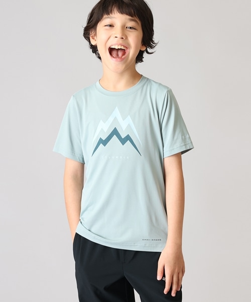 テックトレイルユーティリティショートスリーブグラフィッククルー