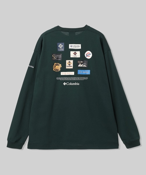 スタックブルックグラフィックロングスリーブTシャツ