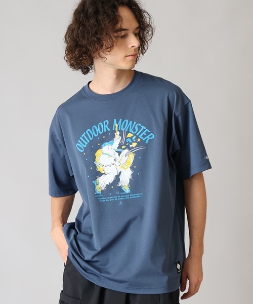 リトルベアロックグラフィックショートスリーブTシャツ