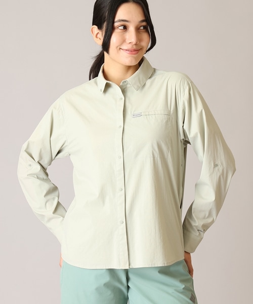 ウィメンズトレイルラッシュロングスリーブシャツ