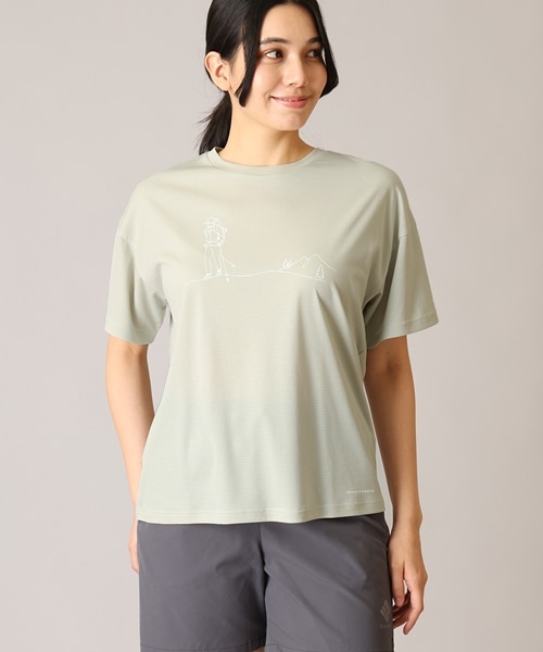 ウィメンズトレイルラッシュショートスリーブTシャツ