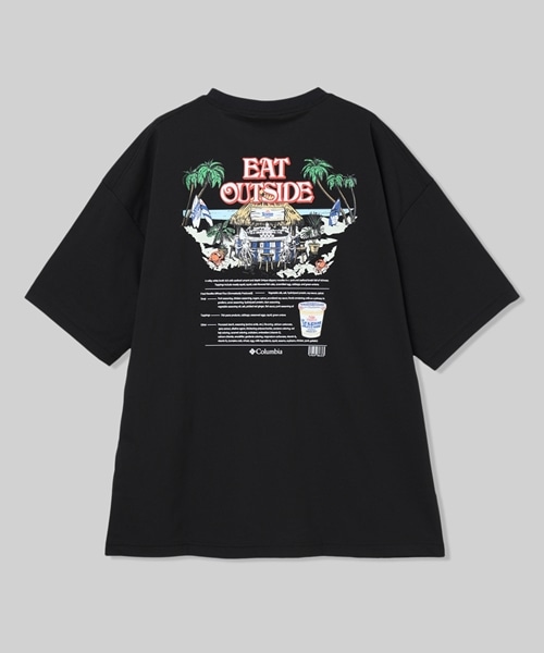 ベイシントゥガーデンウォーターグラフィックショートスリーブTシャツ