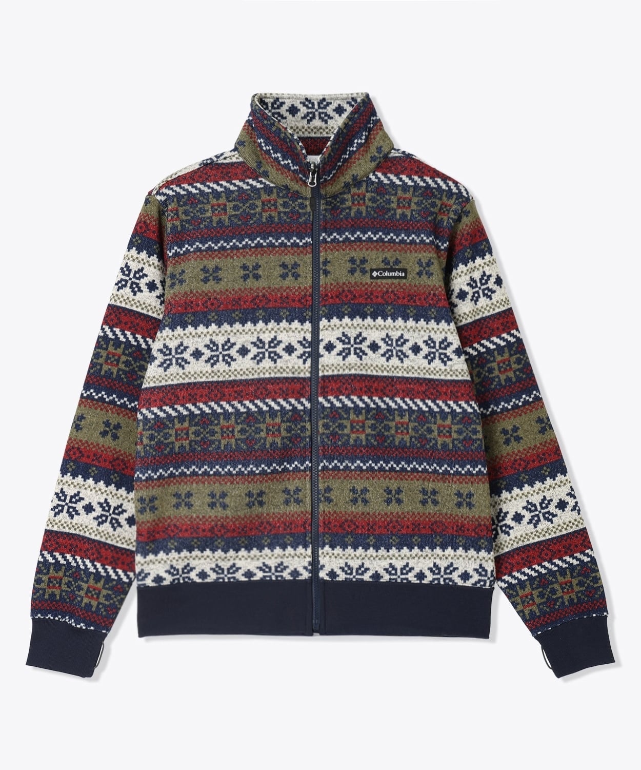 465Collegiate Navy Multi Pattern