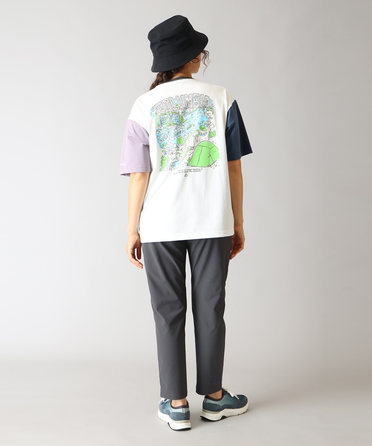 128Sea Salt Multi Seseragi Print