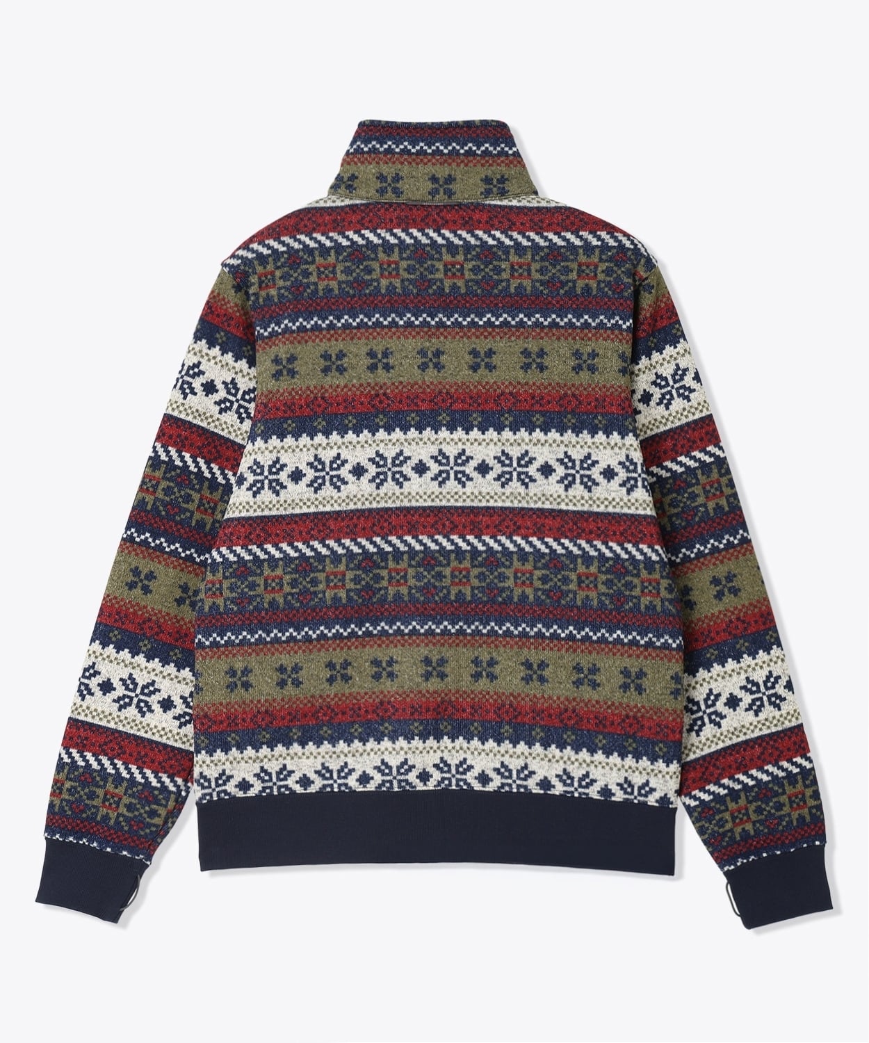 465Collegiate Navy Multi Pattern