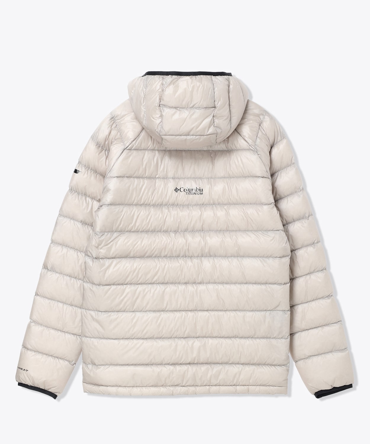 アークティッククレストダウンフーデッドジャケット(S Flint Grey
