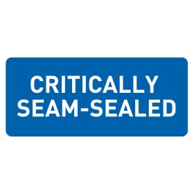 Criticallyseamsealed