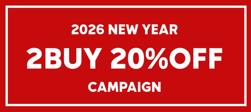 2026NEW YEAR 2BUY20%OFFキャンペーン