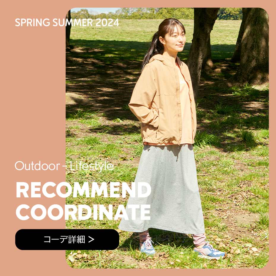 WOMEN'S #2/LOOK BOOK 2024SS Outdoor-Lifestyle