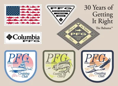 Columbia PFG ステッカー