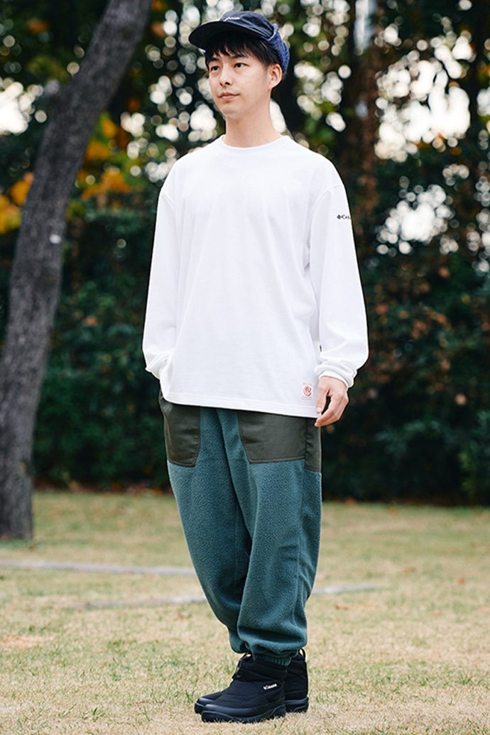 カップヌードル×Columbia コラボ第2弾『ブランケットポンチョ
