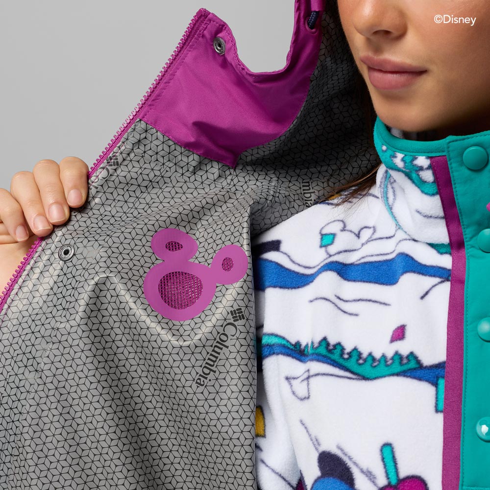 CSC X MICKEY IBEX™ RAIN SHELL 内側