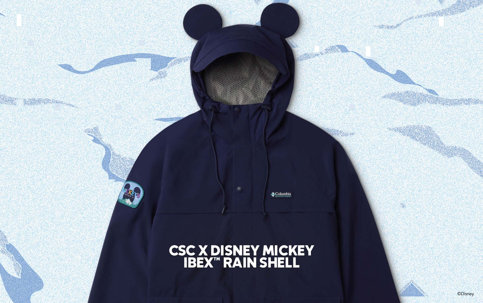 CSC X MICKEY IBEX™ RAIN SHELL ©Disney
