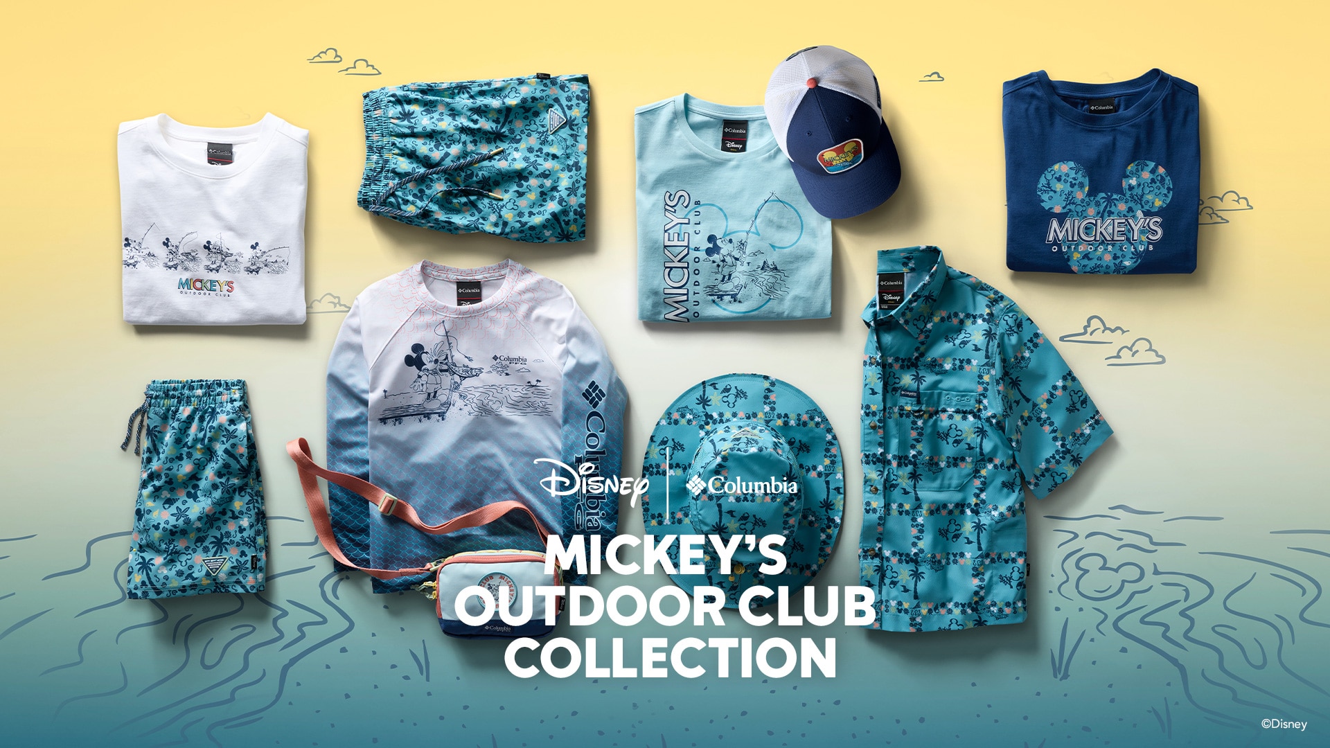 MICKEY'S OUTDOOR CLUB COLLECTION &copy;Disney