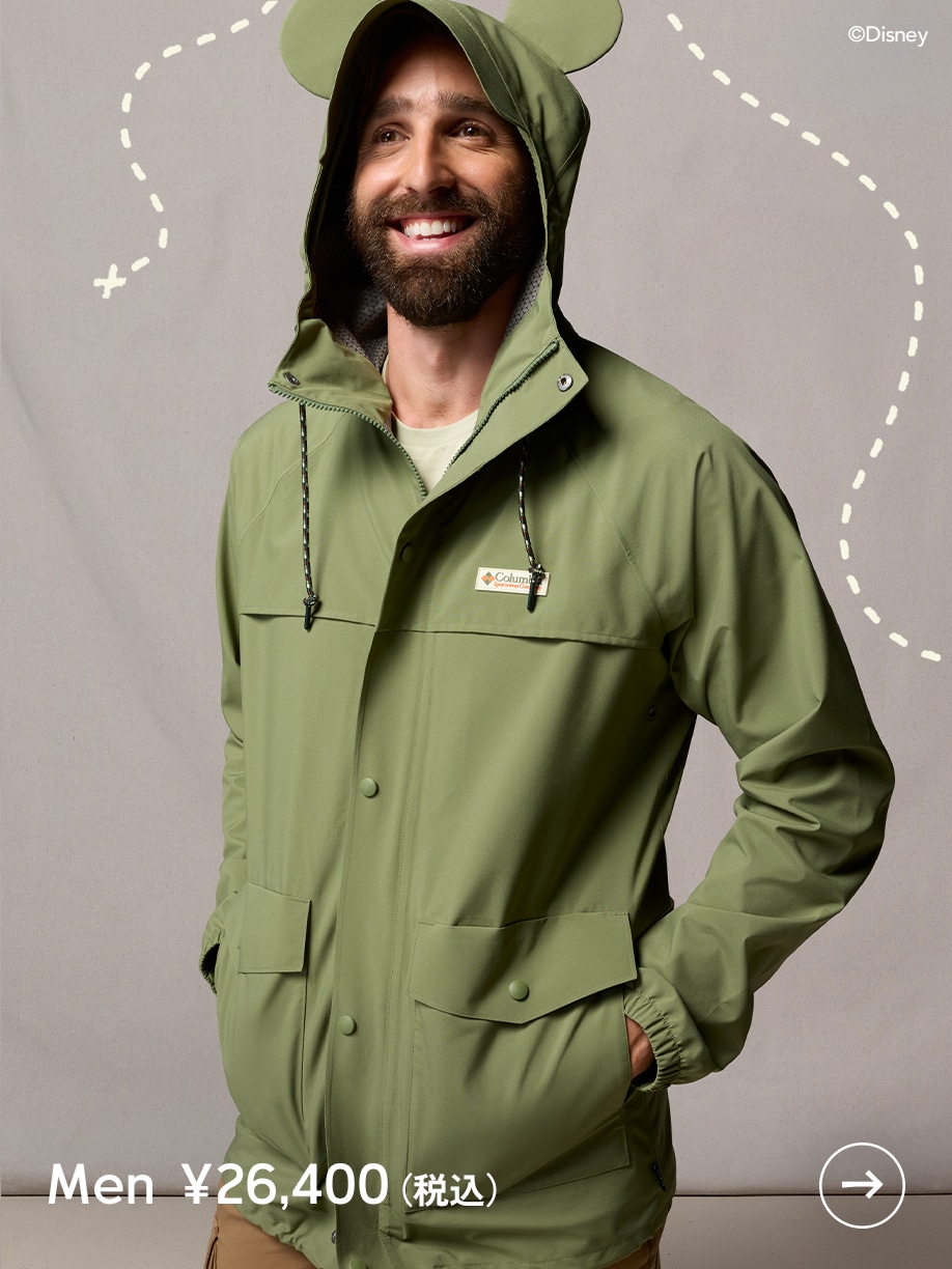 MICKEY'S OUTDOOR CLUB COLLECTION│コロンビア(Columbia)公式通販サイト