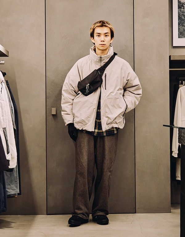 瓜坂拓海さんセレクトアイテム着用写真