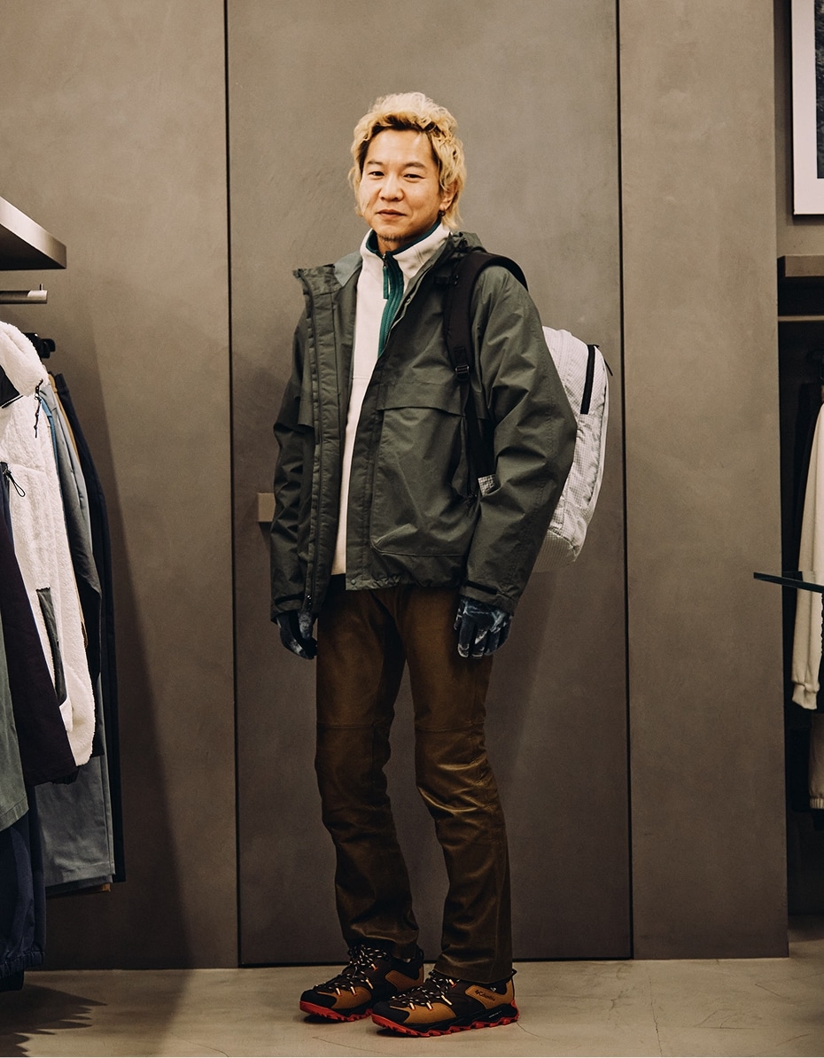 伊藤良輔さんセレクトアイテム着用写真