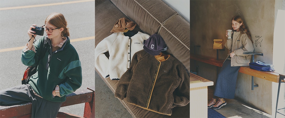 《コロンビア》のアウターと一緒に出かけよう