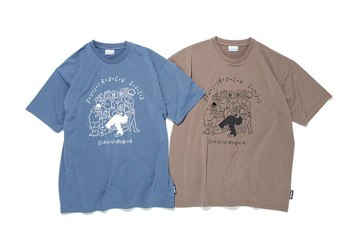 長場雄　コロンビア　コラボTシャツ