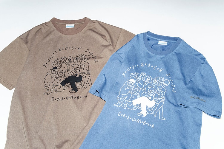 長場雄　コロンビア　コラボTシャツ