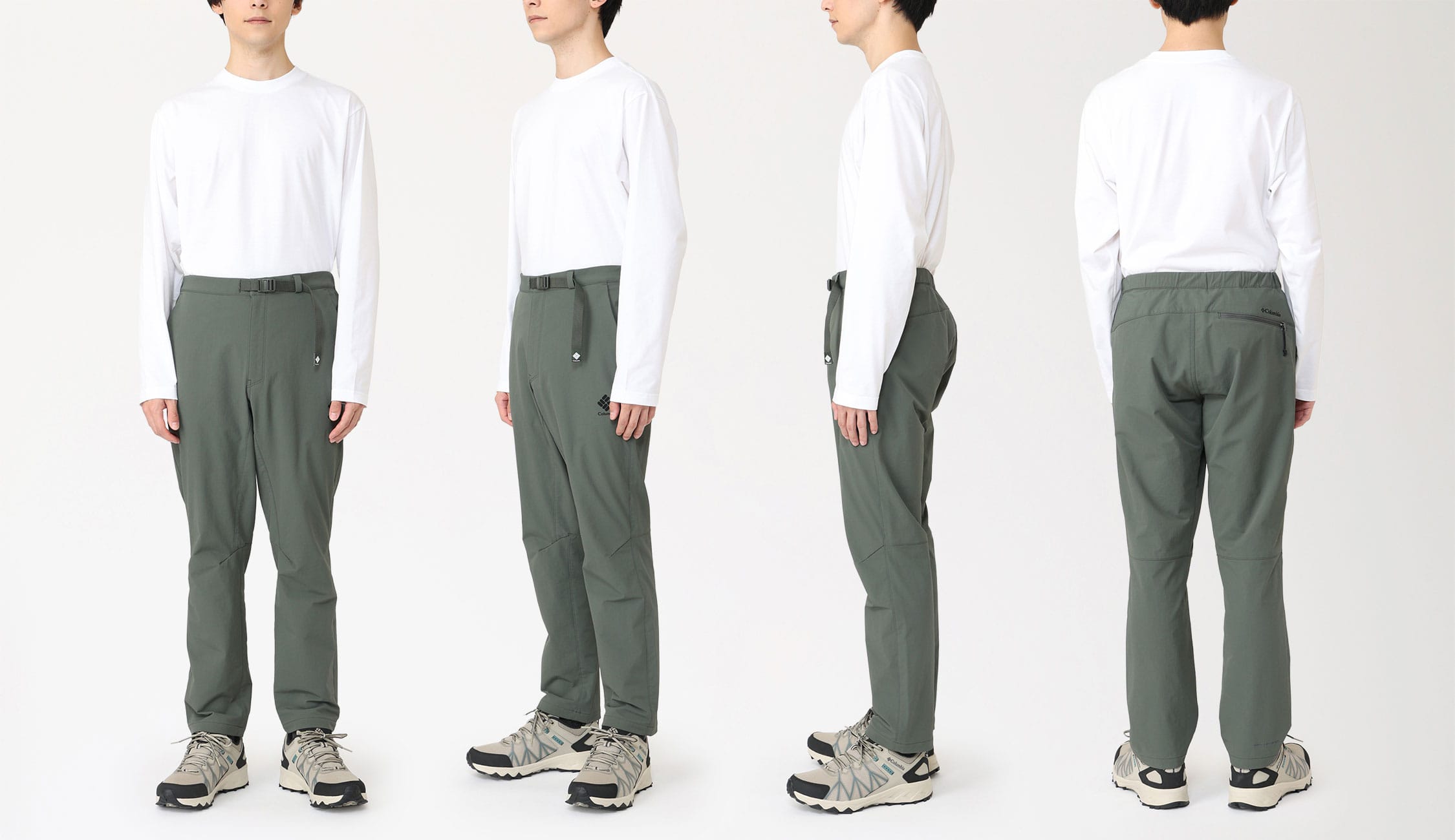 サドルトレイルパンツ シルエットイメージ