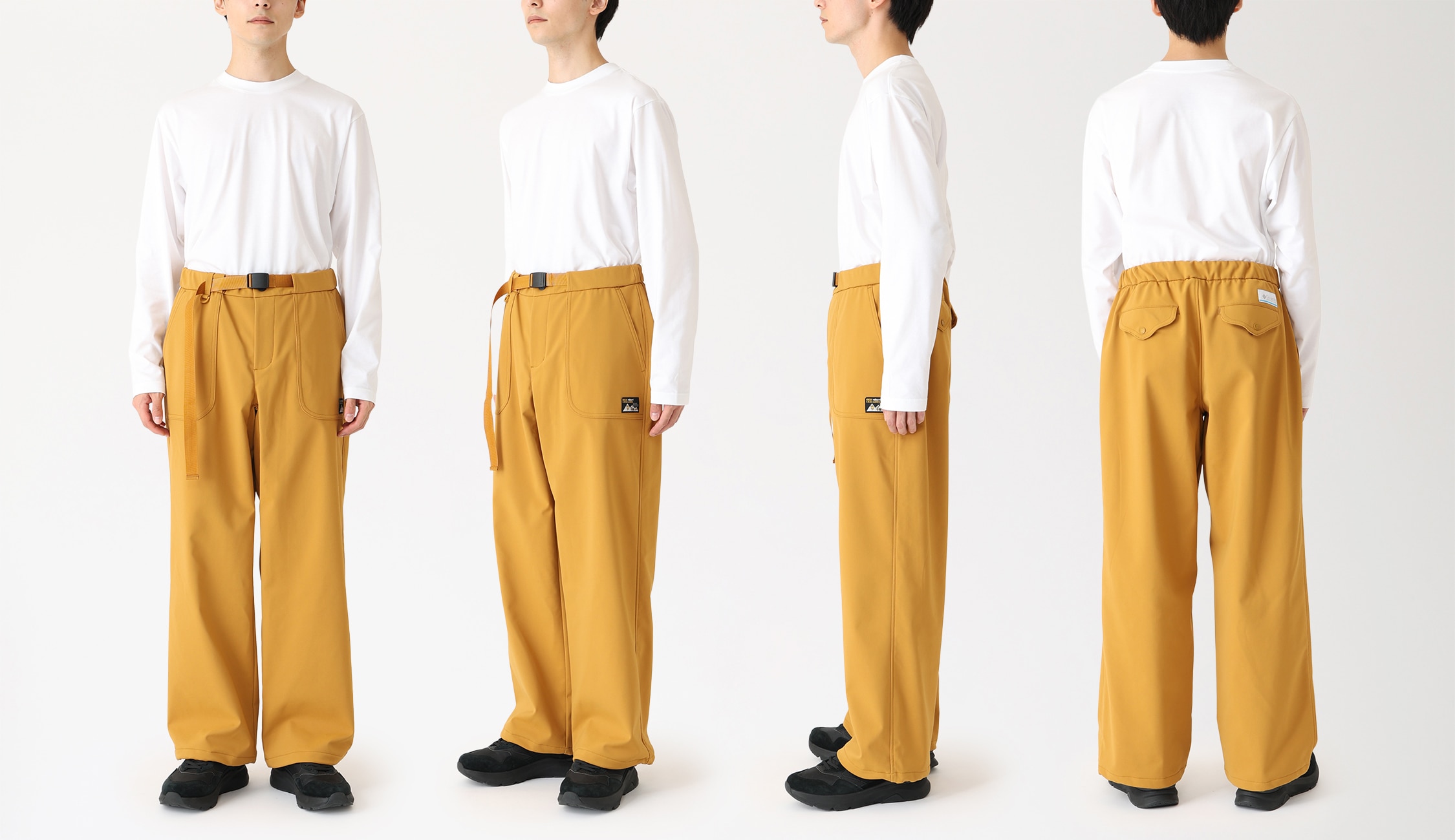 バルディビアリッジパンツ シルエットイメージ