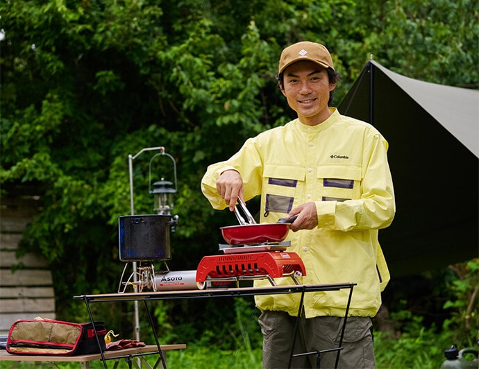 コロンビア公式サイト たけだバーベキュー Columbia コラボコレクション 22ss アウトドア用品のコロンビアスポーツウェア公式通販サイト