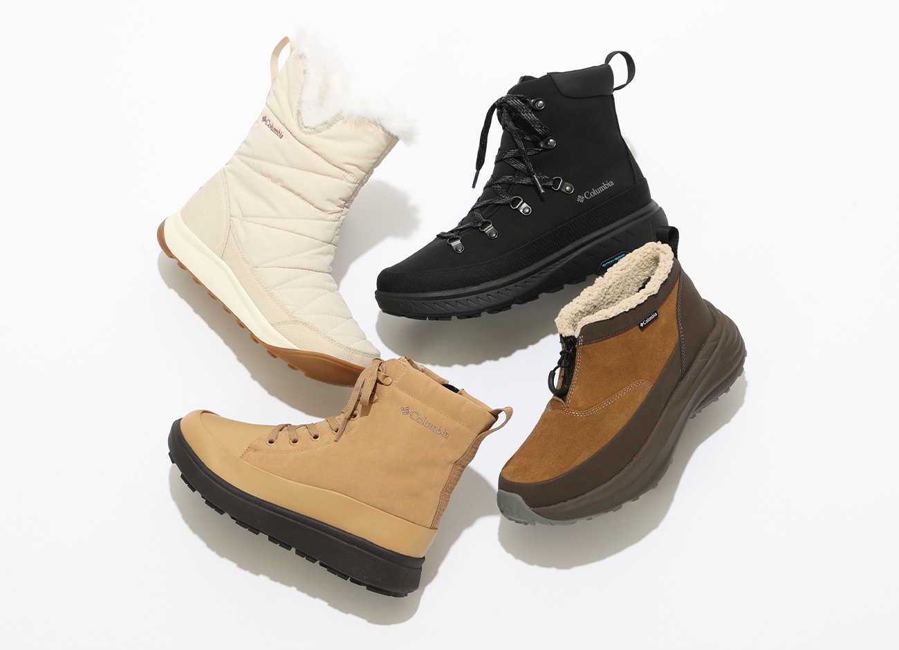 雪国でも安心のウィンターブーツコレクション