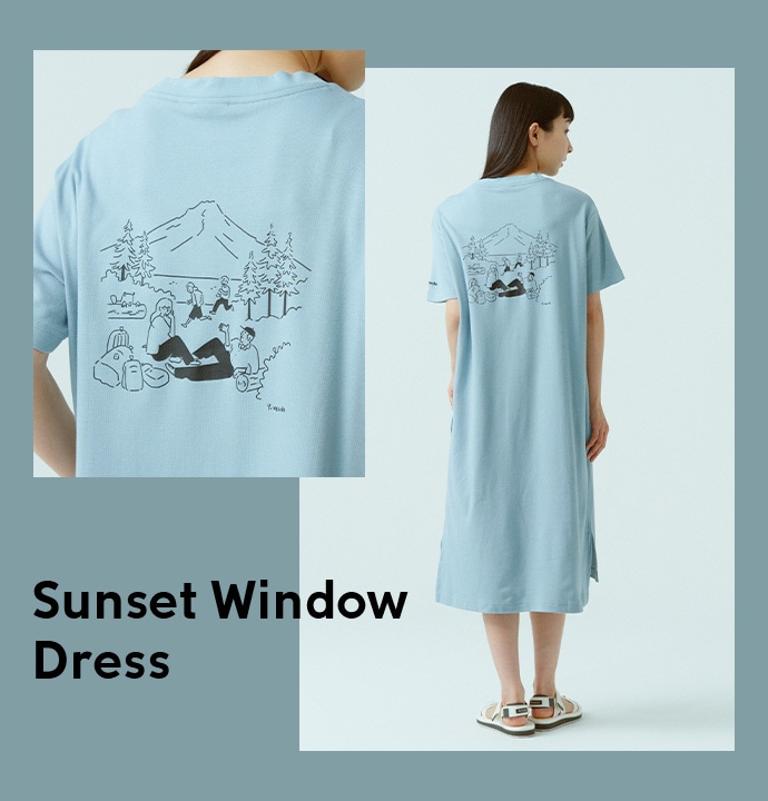 Sunset Window Dress