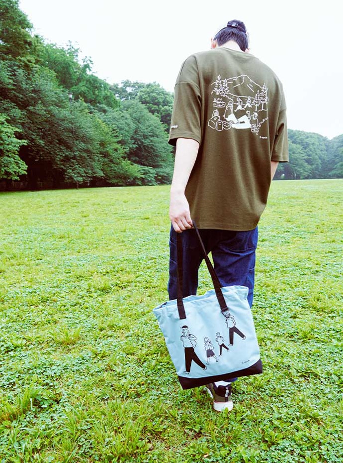 Oregon Wanderers Collection deawn by Yu Nagaba│コロンビア
