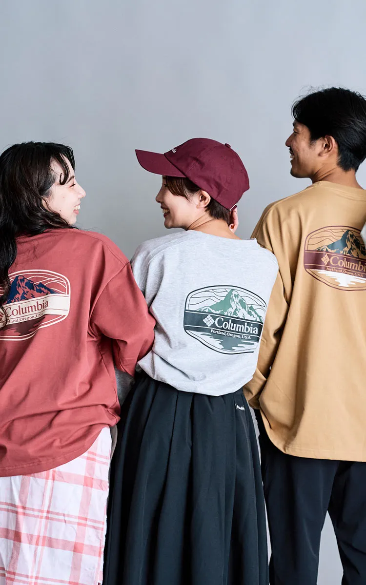 90s Columbia スウェット カットソー L エンジ ステッチデザイン - メルカリ