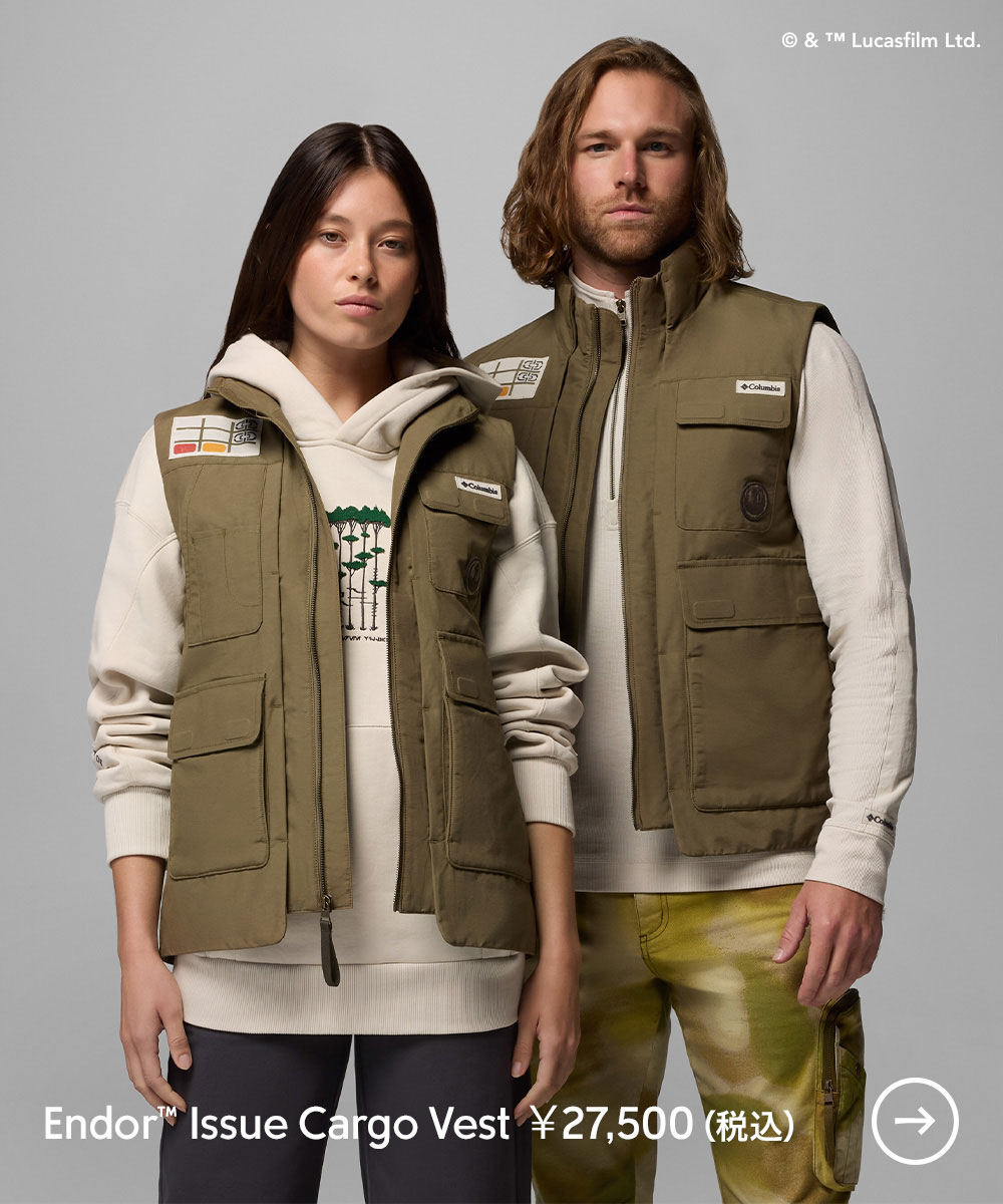 【meia】コロンビア×スターウォーズ　コラボ　レイアオーガナ STAR WARS（スター・ウォーズ）│コラボレーションコレクション