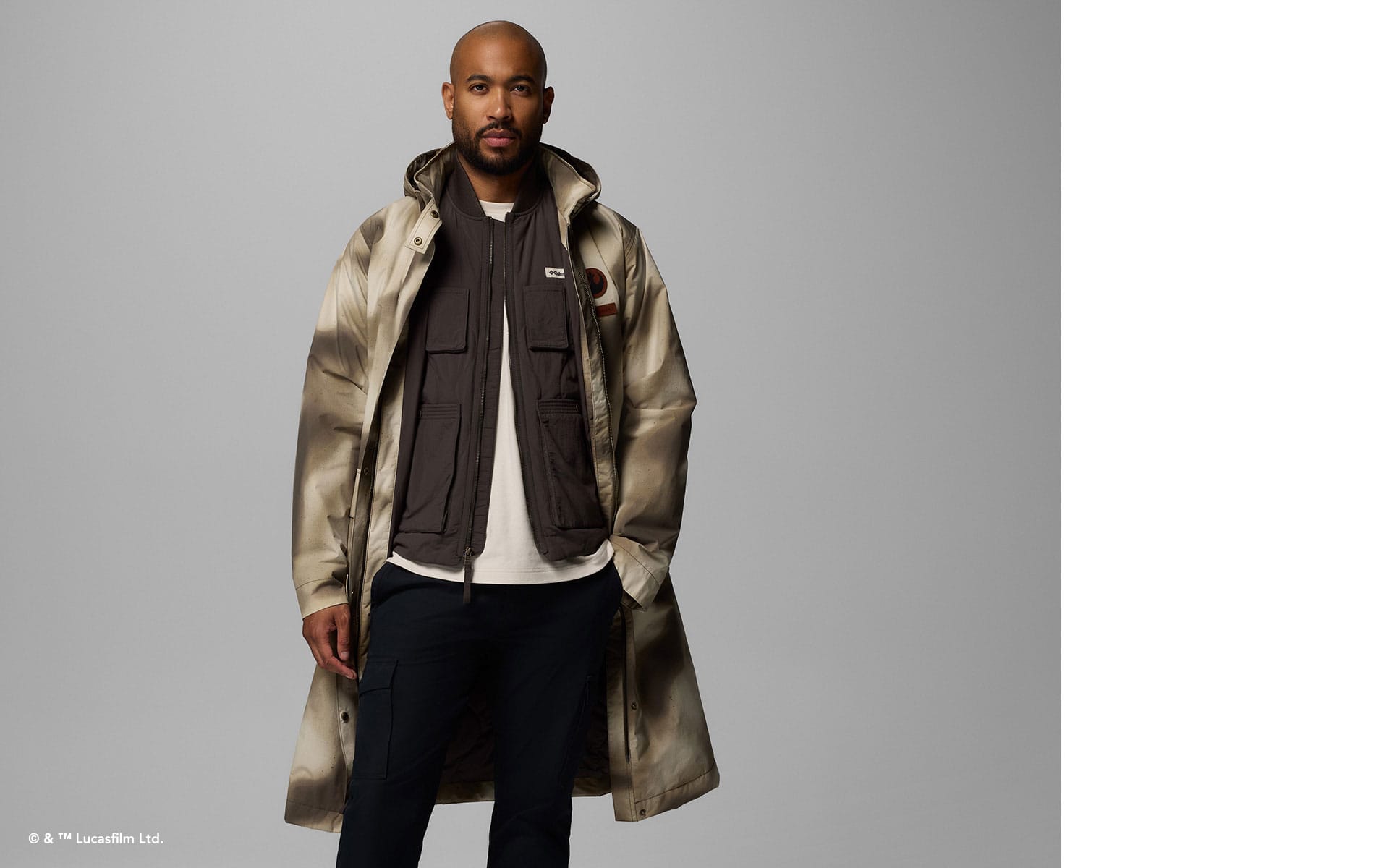 GENERAL HAN SOLO&trade; TRENCH 着用イメージ