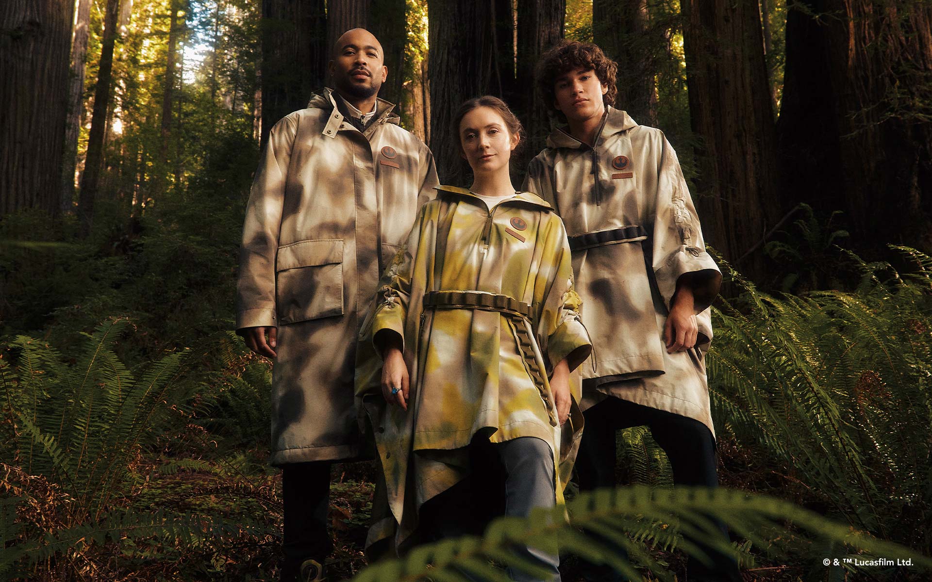 General Han Solo&trade; Trench・Endor&trade; Issue Poncho 着用イメージ