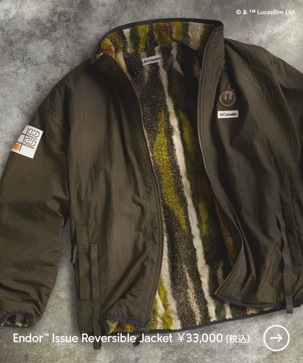 Endor&trade; Issue Reversible jacket &yen;33,000（税込） 
