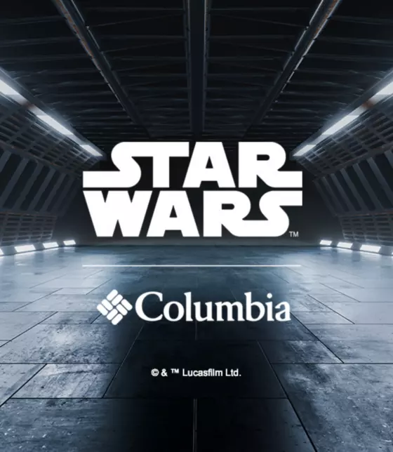 Star Wars Columbia logos