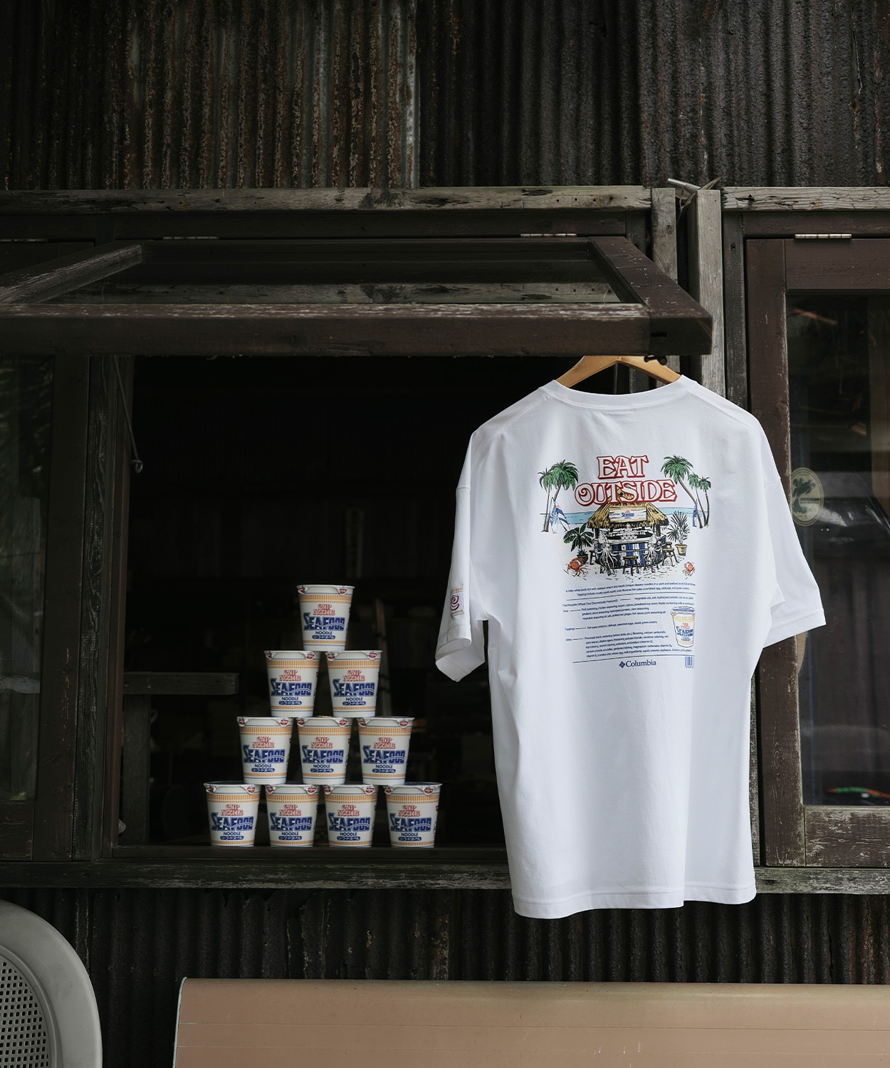 カップヌードル」 x Columbia コラボTシャツ 第二弾 | コロンビア