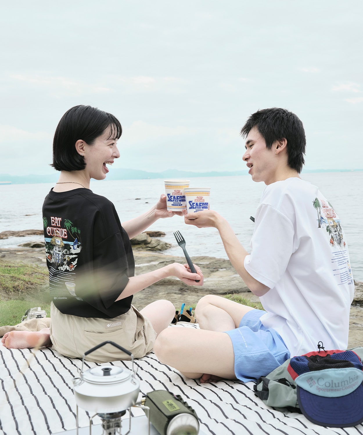 カップヌードル」 x Columbia コラボTシャツ 第二弾 | コロンビア