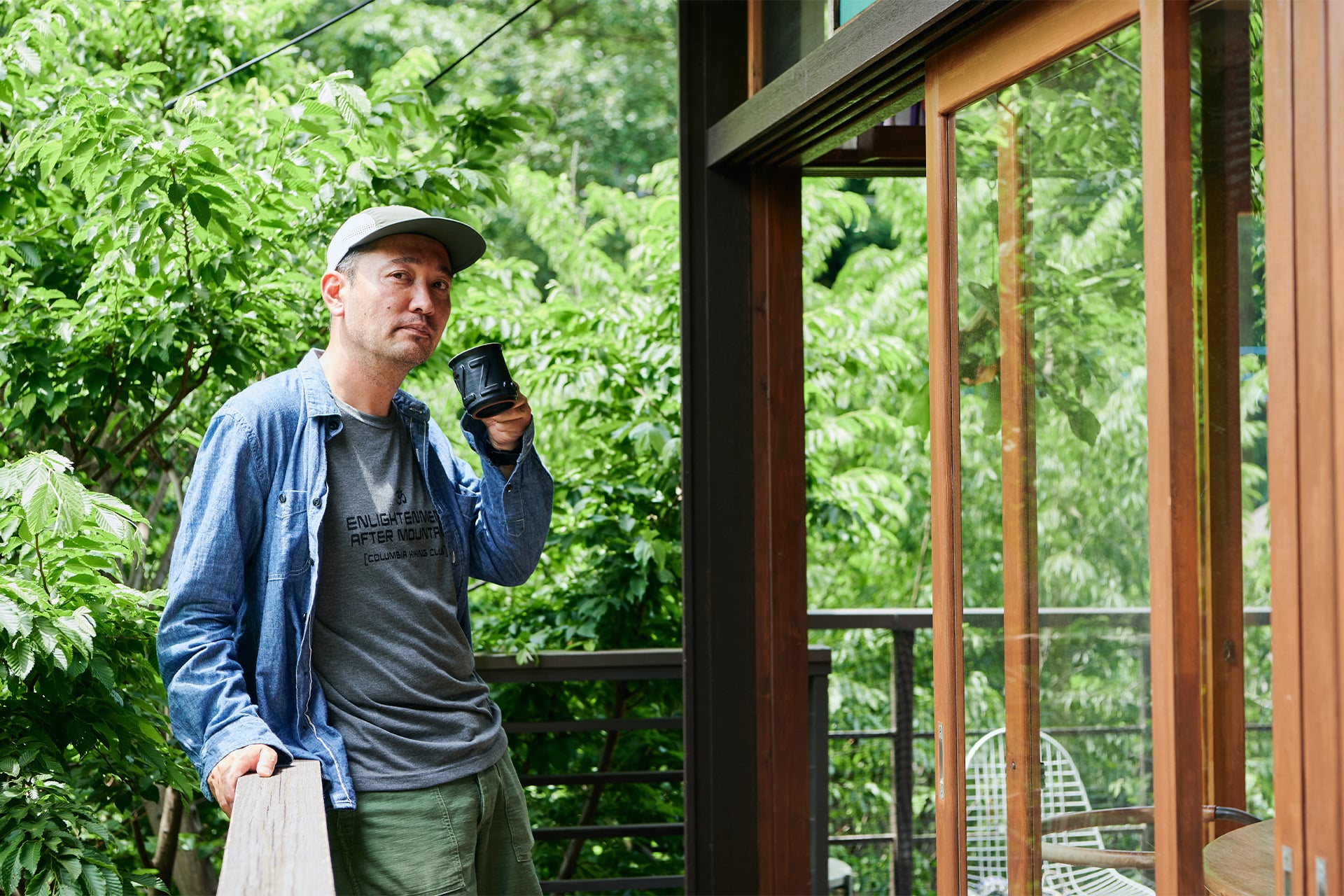 自然とともに暮らす、ジェリー鵜飼のアウトドアなライフスタイル